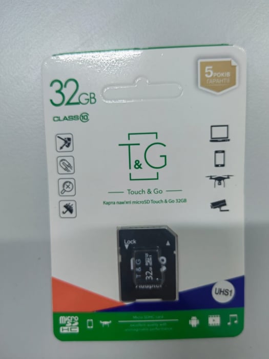 Card MicroSDHC T&amp;G 32GB Clasa 10 cu Adaptor SD.