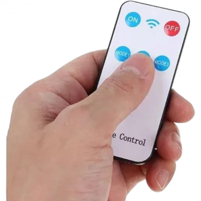 Lampa LED Solara stradala, 119 Led SMD,, cu Senzor si telecomanda.